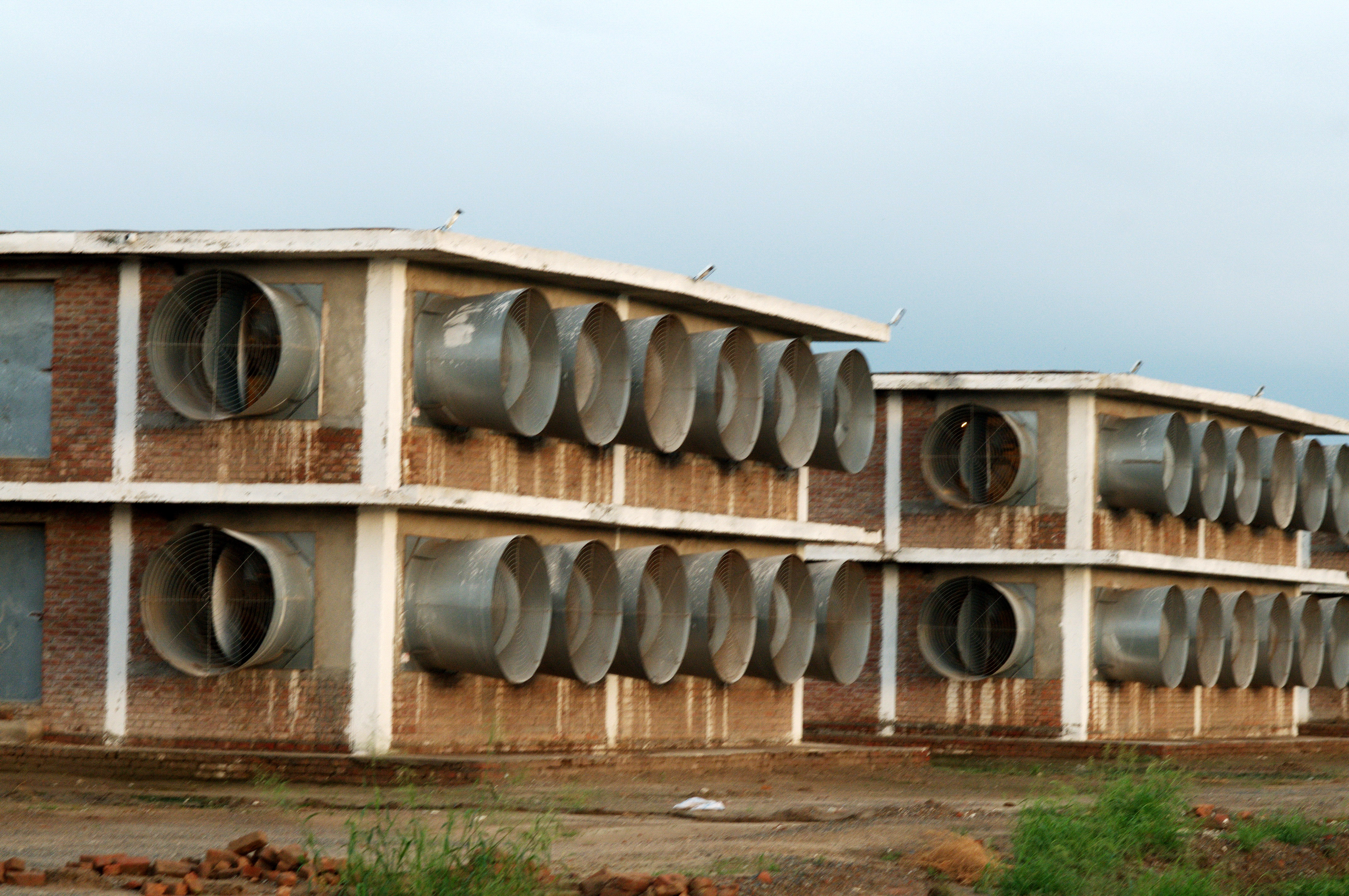 Breeding farm bio-security setup